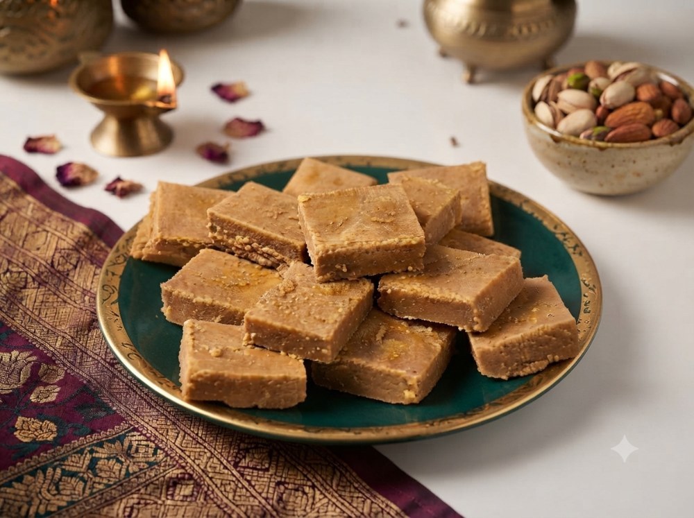 Brown Burfi